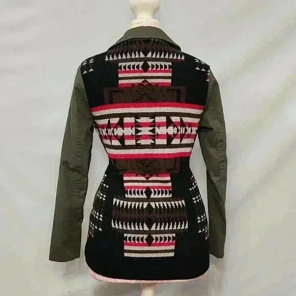 Thread & Supply Aztec Sweater Utility Jacket - Picture 1 of 10